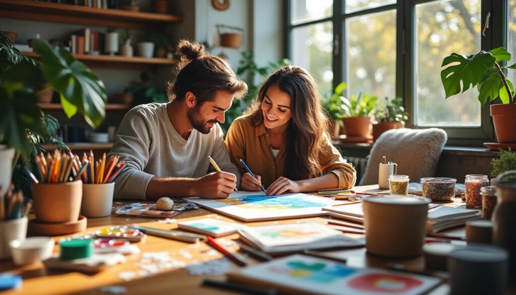 découvrez des idées d'activités créatives à faire en couple chez soi pour renforcer votre complicité et partager des moments ludiques et originaux.