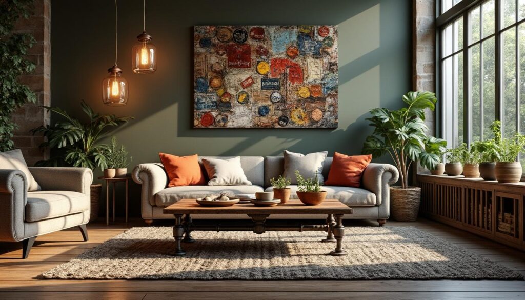 découvrez des idées originales de décoration utilisant des matériaux recyclés pour créer un intérieur unique et éco-responsable.